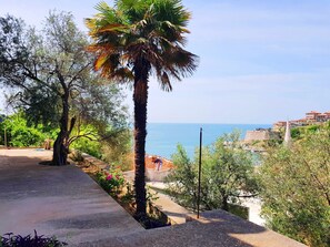 Blick von der Unterkunft