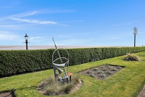 Uitzicht op strand/zee