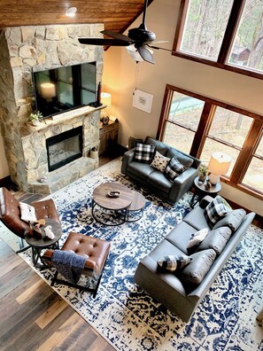 Unclassified image, 2 of 45, button - Little Hare Hideaway*Hot Tub*Pets OK*FP (Deep Gap)