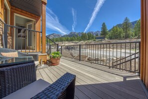 Terrace/patio - Residences 3 Bedroom Condo: Unit 28 (Fairmont Hot Springs)