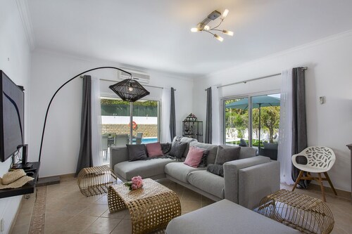 Villa with private pool and garden in a tourist village