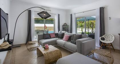 Villa with private pool and garden in a tourist village