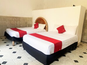 Standard Room, 2 Double Beds - OYO Posada Espinosa, Mérida, Parque de Santa Ana (Mérida)
