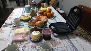 Frokostbuffé er inkludert hver dag