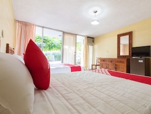 Free WiFi, bed sheets