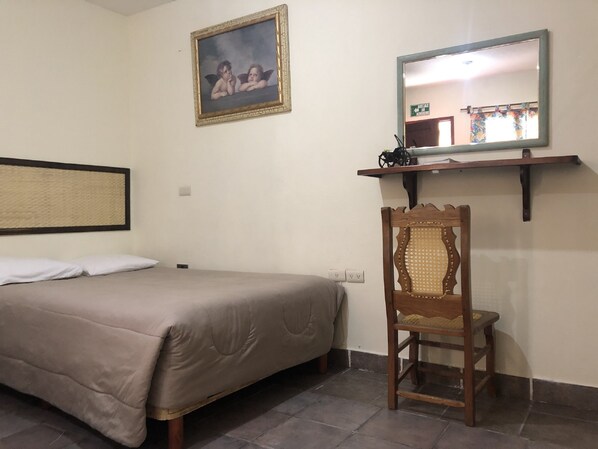 Standard Room, 2 Double Beds | Desk, free WiFi, bed sheets