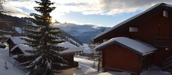 Appartement Les Saisies Centre-balcon Sud-rdjard 5pers-34m2