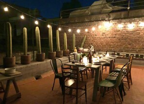 Udendørs spisemuligheder