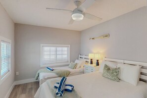 2 bedrooms, iron/ironing board, free WiFi
