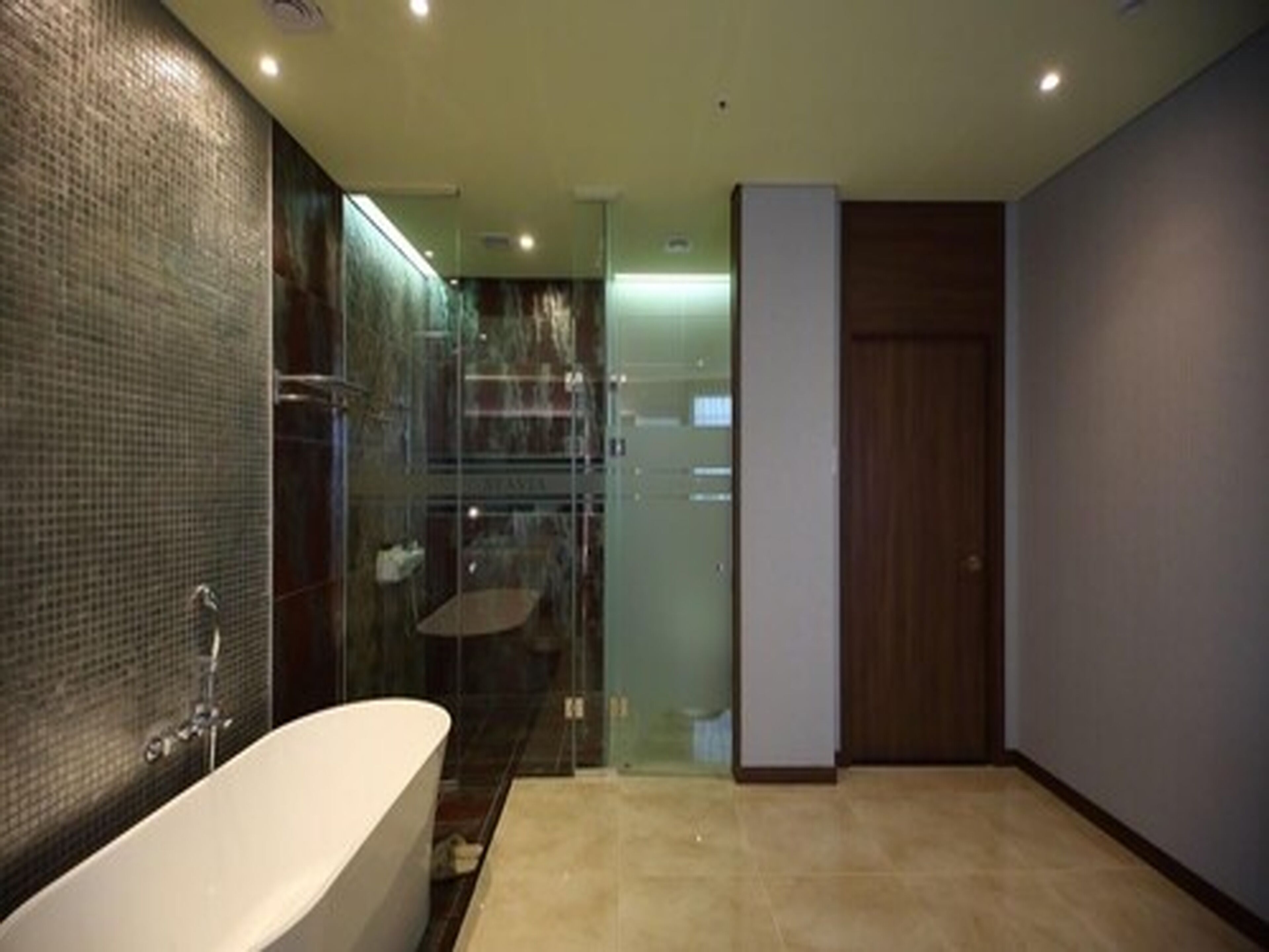 suite twin | bathroom | shower, free toiletries, hair dryer, bathrobes