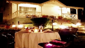 Front of property – evening/night