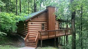 Ferienhütte, 1 King-Bett (Bearadise) | Aussenbereich