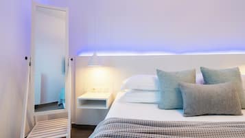 Suite, 3 habitaciones | Ropa de cama de alta calidad y edredones de plumas