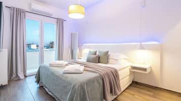 Suite, 3 camere da letto | Biancheria da letto di alta qualità, copriletto in piuma