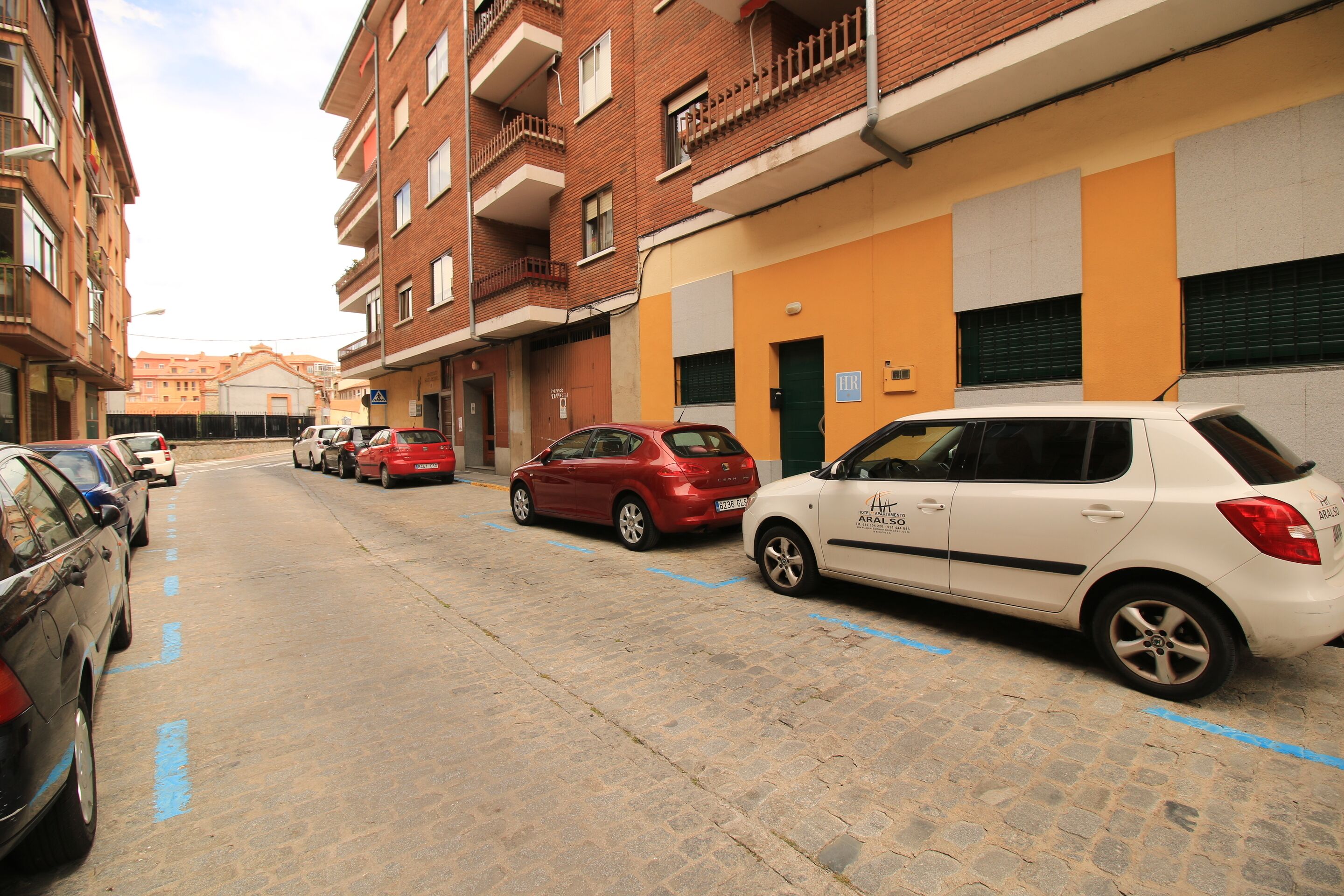 Voorkant van accommodatie