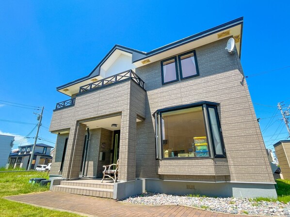 Fassade der Unterkunft