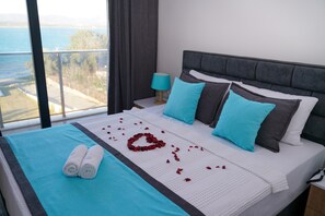 Chambre Standard Double ou avec lits jumeaux, vue mer