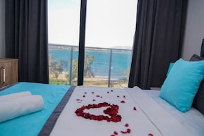 Chambre Standard Double ou avec lits jumeaux, vue mer