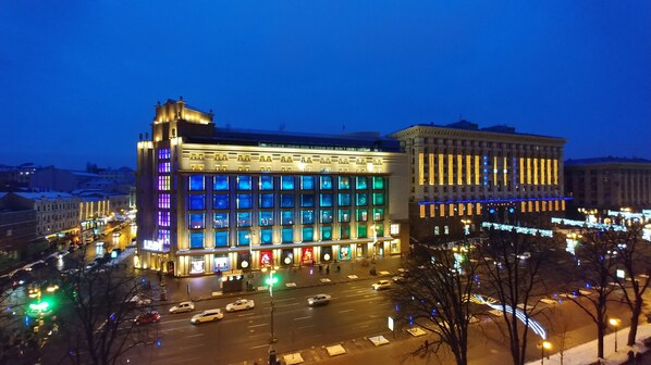Exterior detail - Kyiv Apartments (Kyiv)