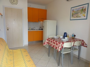 Apartment, 1 Bedroom (A70135) | Living area | 19-inch flat-screen TV with digital channels, TV
