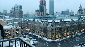 Two bedrooms. Luxe. 54 Khreshchatyk St. Arena City - 3042 | View from room - Kiev Apartments Rent (Kyiv)