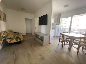 Apartment, 2 Bedrooms (A90095) | Living area | 19-inch flat-screen TV with digital channels, TV
