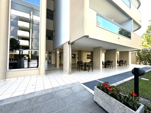 Fassade der Unterkunft