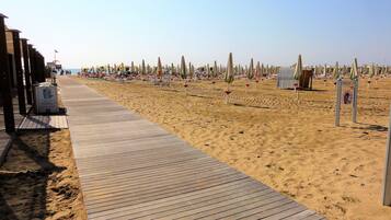 Beach nearby, white sand