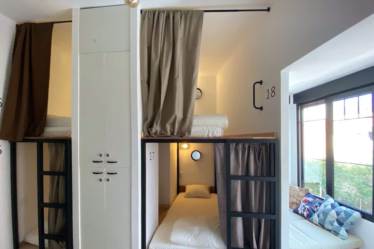 Shared Dormitory, Mixed Dorm (1 bed in a 8 bed dorm)