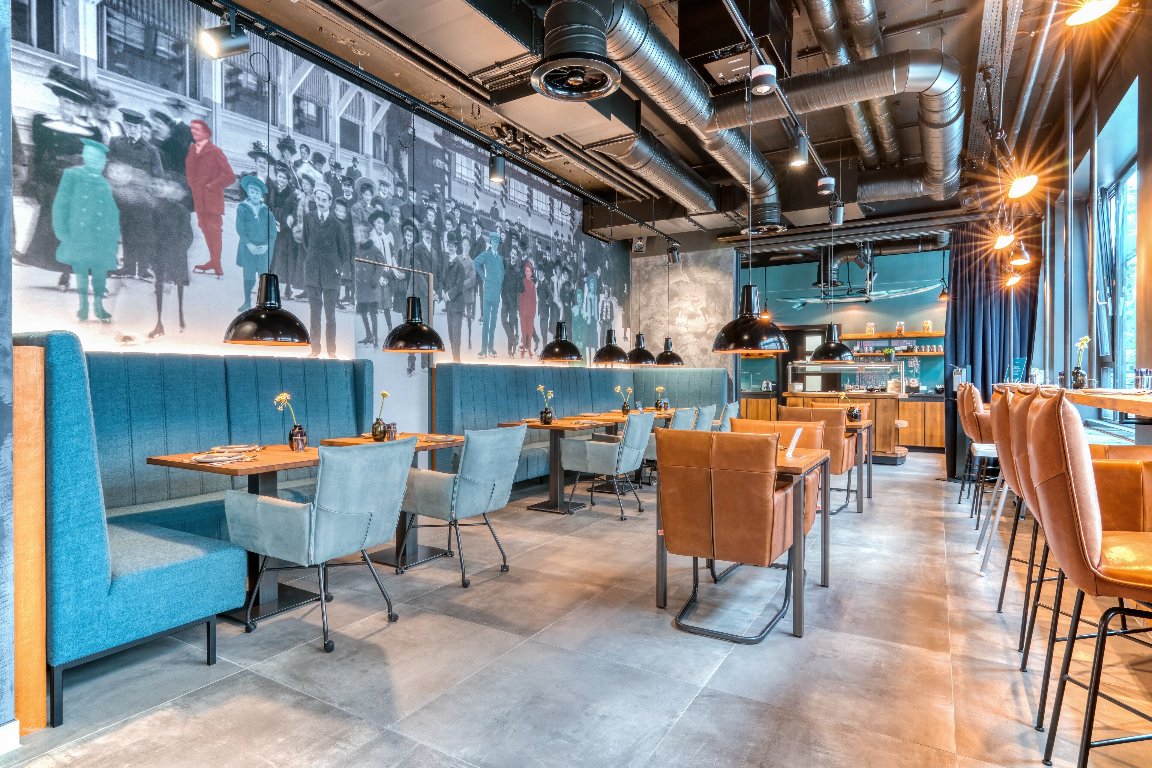 daily self-service breakfast (eur 19.90 per person)