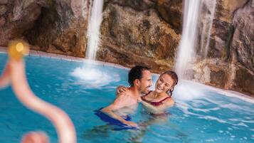 Indoor pool, outdoor pool