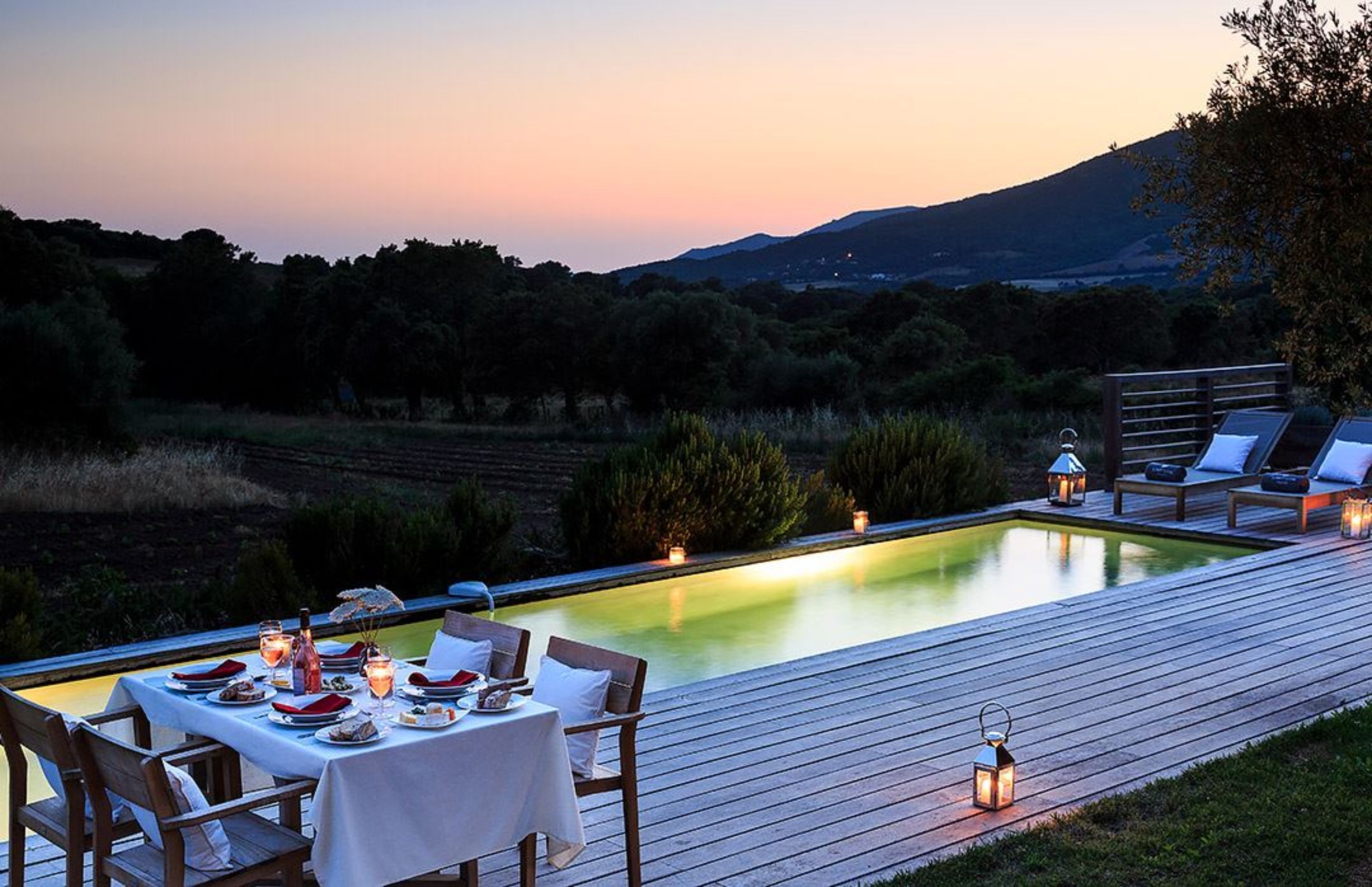 Villa, 2 Schlafzimmer, eigener Pool | Terrasse/Patio