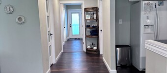 Cabin can sleep 7:  5 Adults and 2 Kids