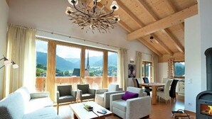 Living room - Luxury Apartment in Maria Alm With Sauna (Maria Alm am Steinernen Meer)