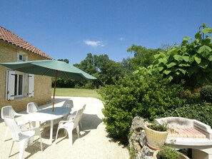 Ferienhaus | Balkon