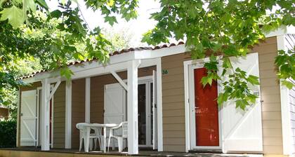 Detached Chalet With a Covered Terrace in Green Surroundings