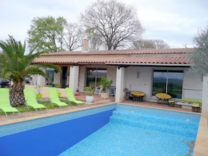 House | Pool | Outdoor pool - Mod Holiday Home in Saint-marcel-d'ardeche With Views (Saint-Marcel-d'Aredeche)