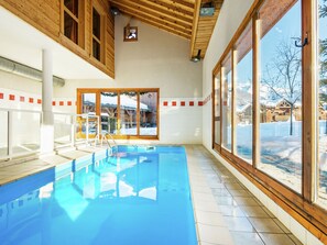 Outdoor pool - Attractive Apartment With a Balcony in Le Grand Massif (Samoens)