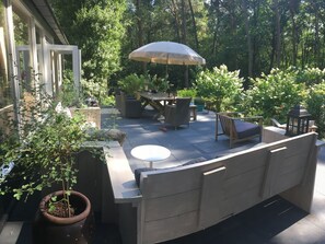 Ferienhaus | Balkon