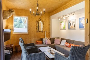 Chalet | Living room - Lovely Chalet With Sauna (Murau)