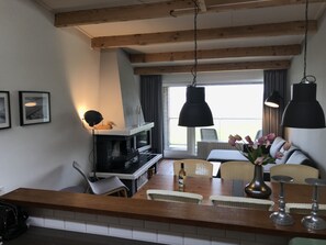 Living room - Cosy Holiday Home on Lake Veere (Kamperland)