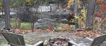 Waterfall Gorge-ous Home w 200+ feet of river frontage -10 mi to Lake George