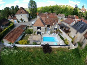 Exterior - Stylish Renovated Villagehouse With Private Swimming Pool Garden and Lovely View (Frayssinet)