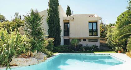 Modern Villa in Cournonterral, With Large Garden, Private Pool and Terrace