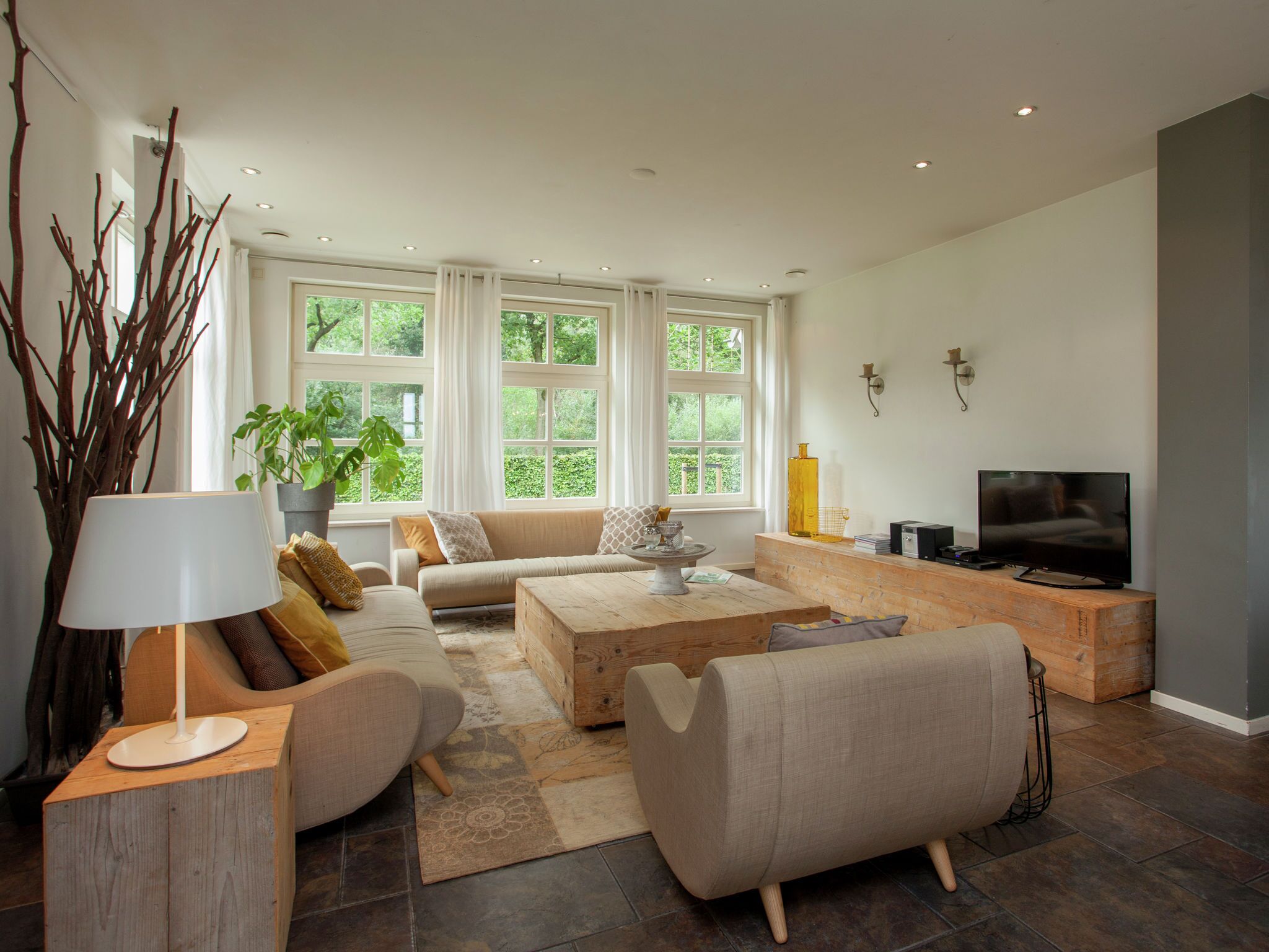 House | Living room | Fireplace