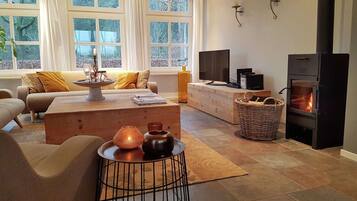 House | Living room | Fireplace