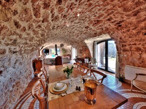 Villa | Living room - Beautiful Character House With Private Pool and High-end Services (Villecroze)
