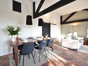Dining - Beautiful Farmhouse in Veere With Open Fireplace (Veere)