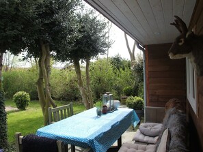 Ferienhaus | Balkon