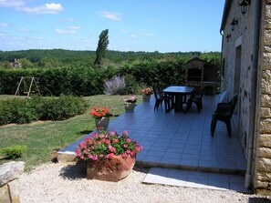 Balcony - Cosy Holiday Home Near the Causses du Quercy (Lavercantiere)